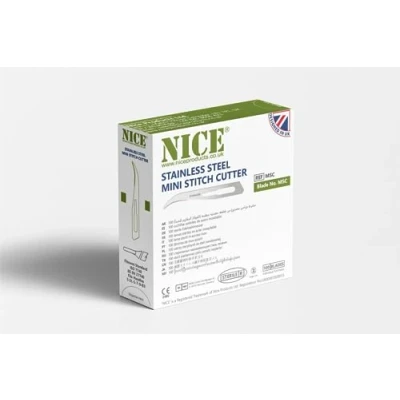 Image of NICE 100 x No.3 Stitch Cutter Sterile Stainless Steel Surgical Blades SS3SCUT