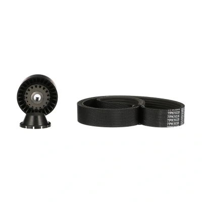 Image of 7701478934 V ribbed belt set GATES K017PK1035 FleetRunner Micro Stretch Fit RENAULT: CLIO 3, TWINGO 2
