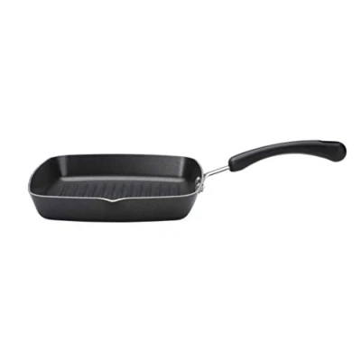 Image of Prestige Griddle Pan Non Stick Super Tough Easy Clean Diamond Shield Oven and Dishwasher Safe 24 cm