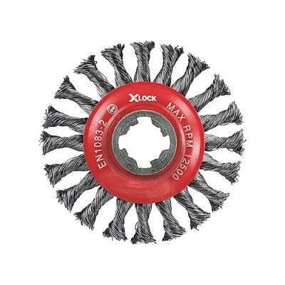 Image of Faithfull x LOCK Conical Wire Brush 115 12mm