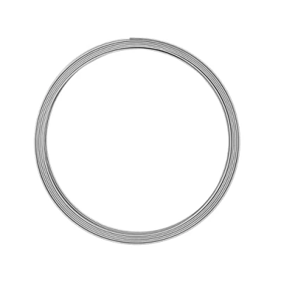 Image of Vaessen Creative Aluminium flat wire 5x1mm 5m silver,