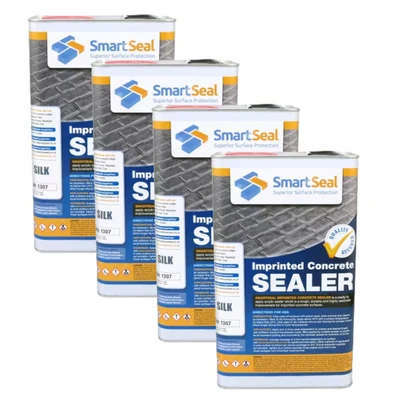 Image of Smartseal Imprinted Concrete Sealer Silk 5 Liter Pack of 4
