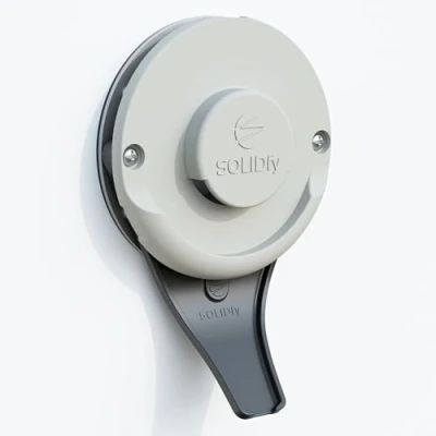 Image of SOLIDfy® Condensation Drain 96 mm for Truma and Alde Heating in the Motor home, Lid, Chimney Cover, Cap, Camper Van, Caravan, Panel Van