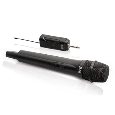 Image of NJS UHF Wireless Handheld Microphone with Receiver