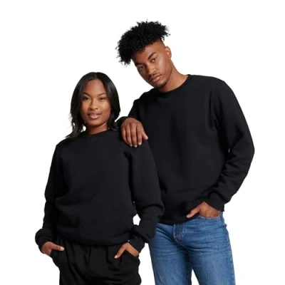 Image of Russell Athletic Men&#039;s Dri Power Pullover Fleece Hoodie, Black, Large, L