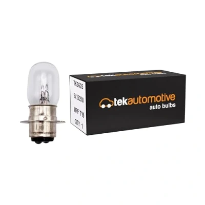 Image of Tek Automotive 3625 6V 25/25W PX15D Motorcycle Headlight Headlamp Light Bulb