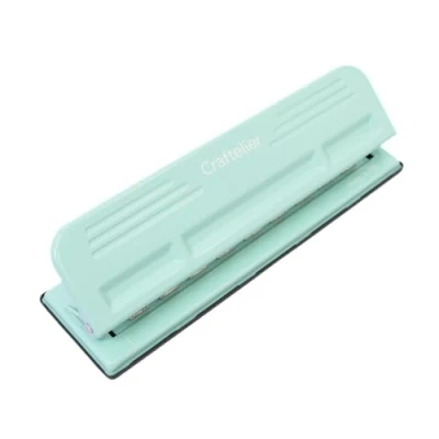 Image of Craftelier Disc Planner Punch for Binding Notebooks Scrapbooking or Craft Projects Punches up to 3 sheets of 90 g/m2 Aprox. Size 29 x 9 5 cm
