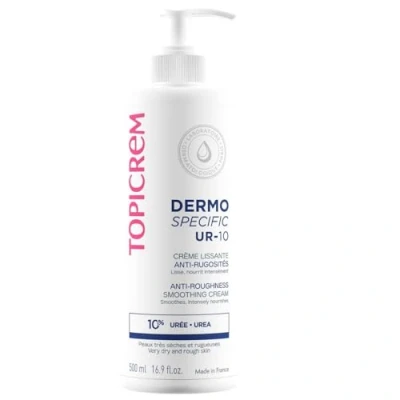 Image of Topicrem UR 10 Anti Roughness Smoothing Cream 500ml