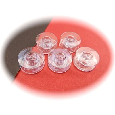 Image of Plastic Bobbins for PFAFF Creative Vision Series 2.0 to 5.5 &amp; Expression 4.0 Sewing Machines Pack of 5