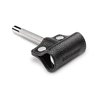 Image of Störtebekker® Premium Safety Razor Protection Blade Guard Made of Leather Gift Idea