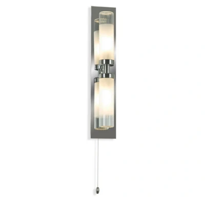 Image of Bathroom Wall Light Chrome IP44