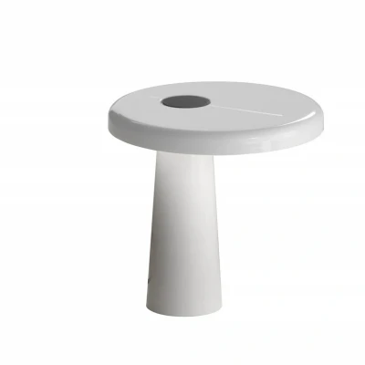Image of Martinelli Luce Hoop LED table lamp, white