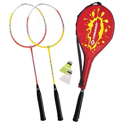 Image of Schildkrot Fitness Kids&#039; Badminton 2 Players Set, Multicoloured, Medium 970902