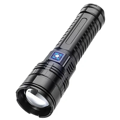 Image of Flashlights High Lumens, Powerful Tactical Flashlights, 5 Modes LED Flashlight Zoomable, Waterproof, Handheld Flash Light for Emergencies, Camping, Hiking