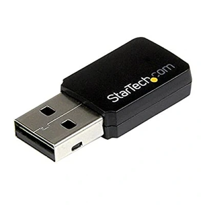 Image of StarTech.com USB 2.0 AC600 Mini Dual Band Wireless AC Network Adapter 1T1R 802.11ac WiFi 2.4GHz / 5GHz (USB433WACDB)