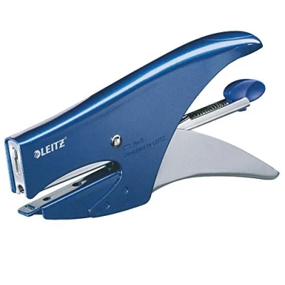 Image of Leitz 55470033 Stapler Back Loading 15 Sheet Capacity Water Blue