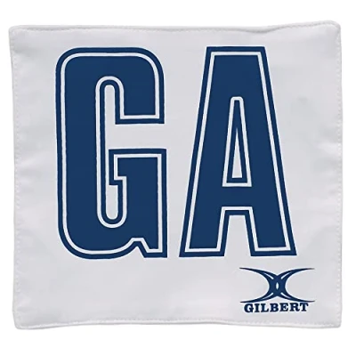 Image of Gilbert PATCH PRO BIBS WHITE/NAVY (SET OF 14)