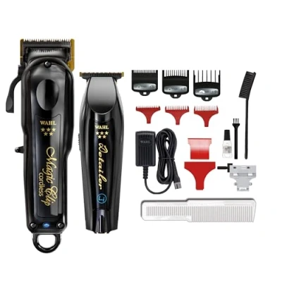 Image of Wahl Professional 5 Star Cordless Magic Clip &amp; Detailer Li Combo Model 56458