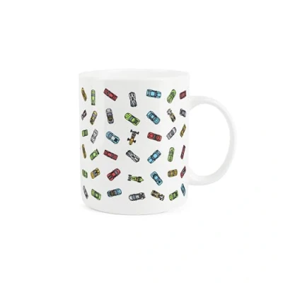 Image of Purely Home Race Car Mug Themed Gift/Present Tea/Coffee White Bone China