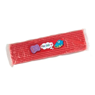 Image of Plasticine One Colour Slab 400g Red, Modelling Compound for Professional Animators and Model Makers, Never Dries Out, Make Sculptures, Models Stop Motion Animations