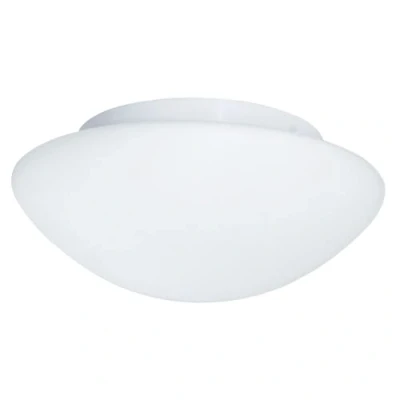 Image of Searchlight 1910 28 Flush 1 Light Bathroom Ceiling Fitting in White