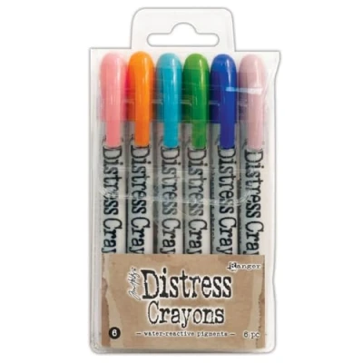 Image of Ranger Tim Holtz Distress Crayons Set 6