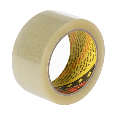 Image of Scotch General Purpose Low Noise Box Sealing Tape 309, Transparent, 75 mm x 66 m