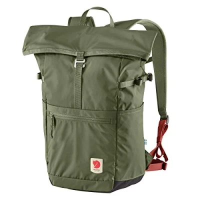 Image of Fjallraven 23222 620 High Coast Foldsack 24 Sports backpack Unisex Adult Green Size One