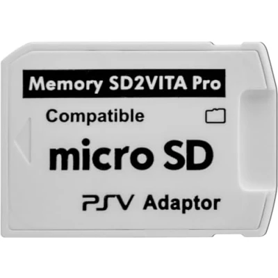 Image of Gamer Gear SD2Vita 6.0 Memory Card Adapter, PS Vita PSVSD Micro SD Adapter PSV 1000/2000 PSTV FW 3.65 HENkaku Enso System