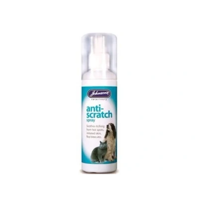 Image of (4 Pack) Johnson&#039;s Vet Anti Scratch Spray Dog,Cat&amp;Small Animal 100ml