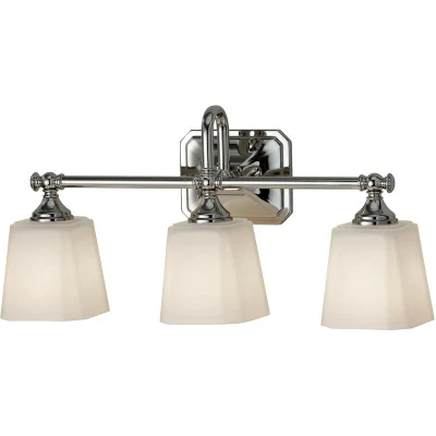 Image of Concord 3 Light Bathroom Over Mirror Polished Chrome IP44, G9