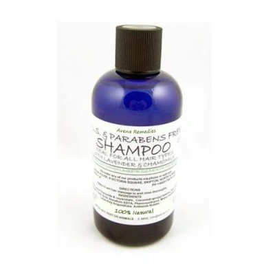 Image of Natural Shampoo 250ml: SLS Free &amp; Parabens with Lavender Chamomile Essential oils (All hair types) by Avena Remedies
