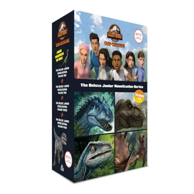 Image of Jurassic World Camp Cretaceous Boxed Set: The Deluxe Junior Novelization