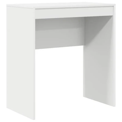 Image of vidaXL Writing Desk White Engineered wood 70 x 40 76 cm Simple