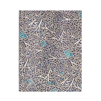 Image of Paperblanks Granada Turquoise 12 Month Calendar 2024 Vertical Ultra (180 x 230 mm)