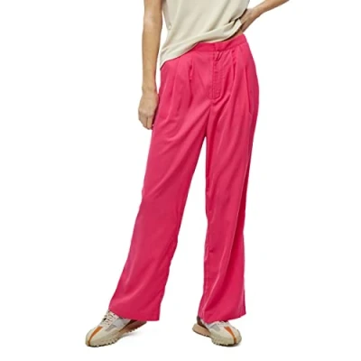 Image of Desires Women&#039;s Arvin Mid Waist Wide Long Pants Autumn Trousers UK Size 8, 4120 Hot Pink, 36