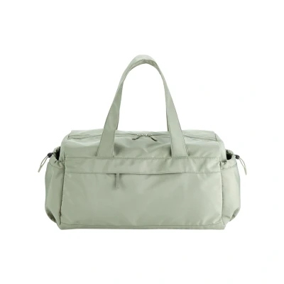 Image of Quadra Water Repellent Fresh Green Duffle Bag, Gym Bag Travel Essentials Sports Yoga 100% Recycled Polyester and