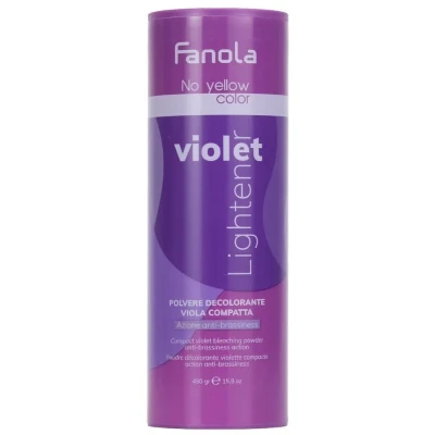 Image of Fanola No Yellow Color Violet Lightener 450g