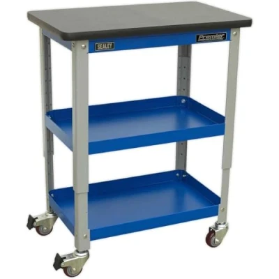 Image of Sealey Industrial 3 Level Workshop Trolley