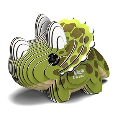 Image of EUGY Eco Friendly 3D Paper Puzzle (Triceratops)