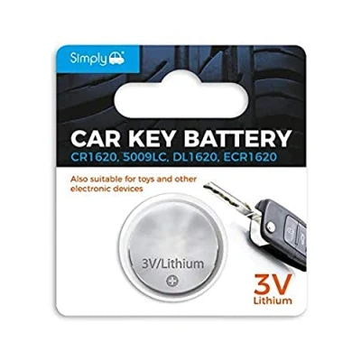 Image of 136x Simply Coin Cell CR1620 Lithium 3V SB