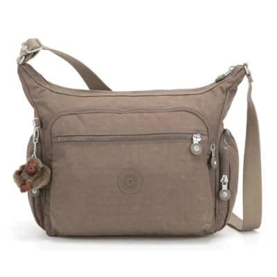 Image of Kipling GABBIE Medium crossbody, True Beige (Brown)