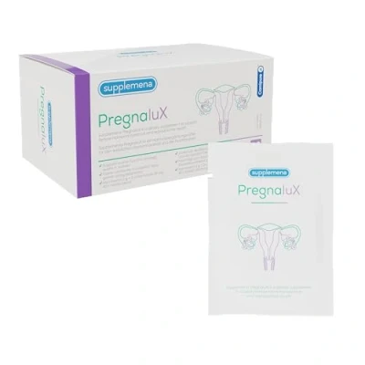 Image of PregnaluX PCOS &amp; Fertility Supplement for Women Prenatal Vitamins w/Myo inositol, L Carnitine, NAC, CoQ10, Folic Acid, B12 1 Month