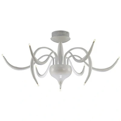 Image of Llamas Ceiling 9 Light G4 White, NOT LED/CFL Compatible