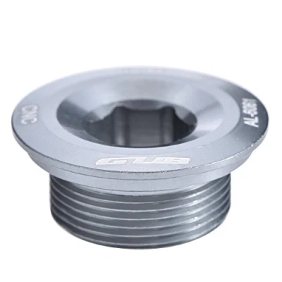 Image of Bnineteenteam Bike Crank Bolt, Aluminum Alloy Bicycle Crankset Screw Durable Cranket Fixing Bolt (Titanium)