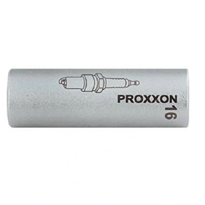 Image of Proxxon Socket Wrench for 1.27 cm / 1/2&quot; Spark Plugs with Magnetic Insert, 16 mm