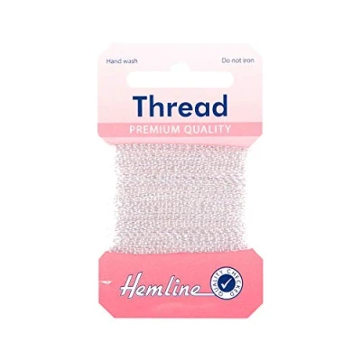 Image of Hemline Iris Metallic Glitter Thread 1mm Thick x 10m Each Shiny Embroidery Quilting Sewing