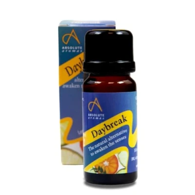 Image of Absolute Aromas Daybreak Essential Oil Blend 10ml with 100% Pure Lemon, Orange, Tangerine &amp; More Oils