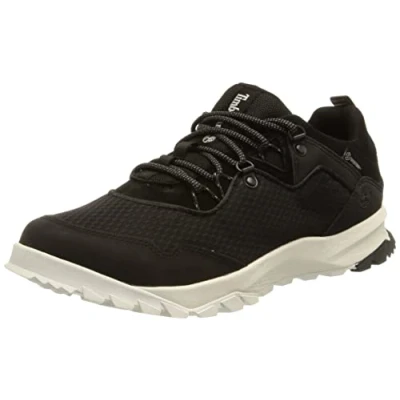 Image of Timberland Women&#039;s Lincoln Peak Waterproof Low Hiker Oxford, Black, 4 UK
