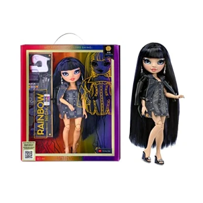 Image of Rainbow High Fashion Doll KIM NGUYEN Blue Fashionable Outfit &amp; 10+ Colourful Play Accessories For Collectors and Kids Ages 4 12